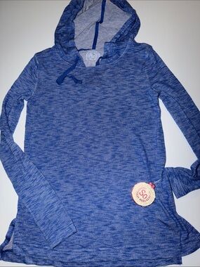 SO long sleeve hooded tee